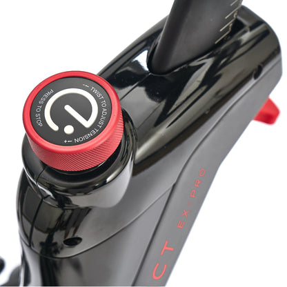 Echelon EX-Pro Commercial Spin Bike close up of resistance dial