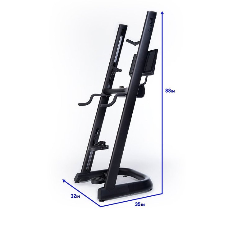 dimensions in inches of CLIMBR Connected