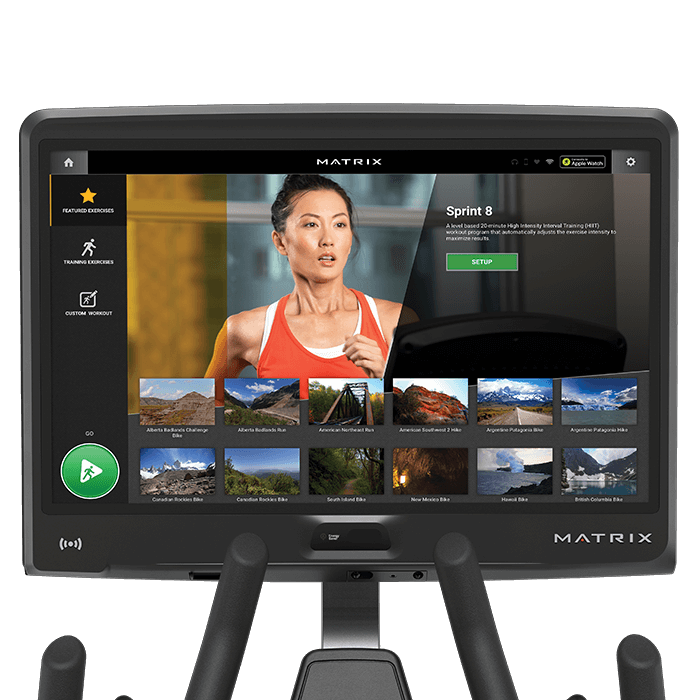 Touch Console for Matrix Fitness CXV Virtual Bike