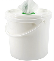 General Wipe Bucket Dispenser (White)