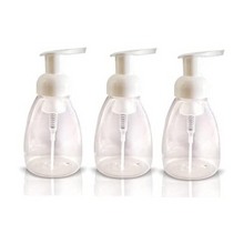 Foaming soap dispenser pump bottles, 250ml pack of 3