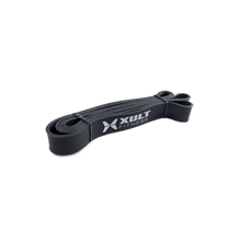 XULT Fitness - Strength Band 1.25' Medium [Black] for home or commercial facility gyms